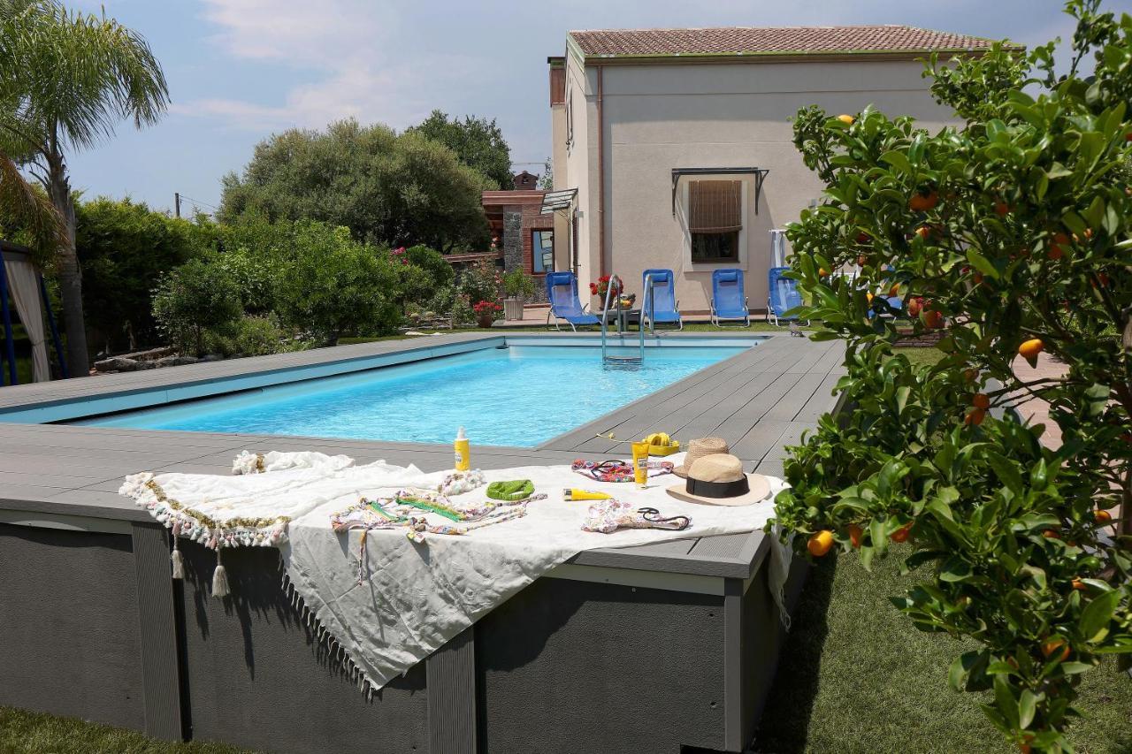 Villa Casa Delle Foglie à San Giovanni La Punta Extérieur photo
